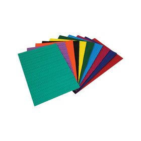 Lino Eva 20 x 30 cm 10 Renk 2 mm Dalga Baskılı Karton