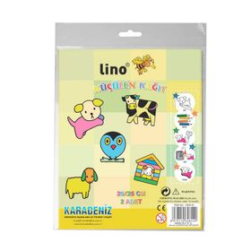 Lino Küçülen Kağıt 20x25cm 2'li Paket