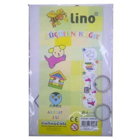Lino Küçülen Kağıt 2'li Anahtarlıklı