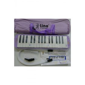 Lino LN-32K Pastel Mor Tuşlu Bez Çantalı Melodika