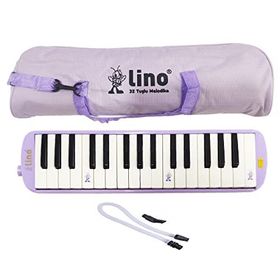 Lino LN-32K Pastel Mor Tuşlu Bez Çantalı Melodika