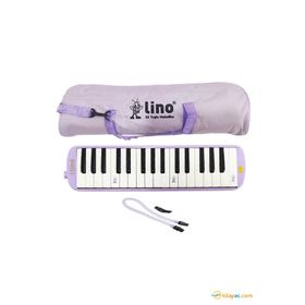Lino LN-32K Pastel Mor Tuşlu Bez Çantalı Melodika