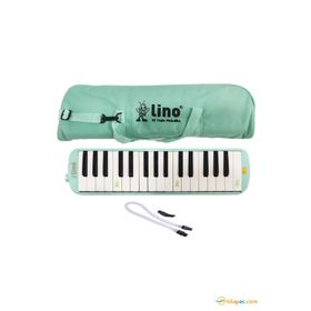 Lino LN-32K Pastel Yeşil Tuşlu Bez Çantalı Melodika
