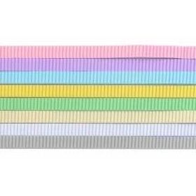 Lino Pastel Renk 8 Renk 40'lı 13x 500 mm Oluklu Şerit