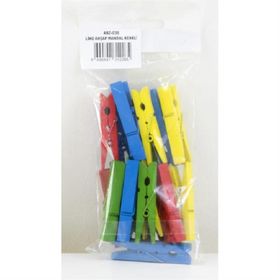 Lino RBZ-038 25'li Renkli Ahşap Mandal