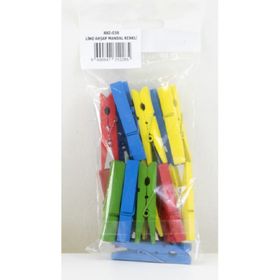 Lino RBZ-038 25'li Renkli Ahşap Mandal