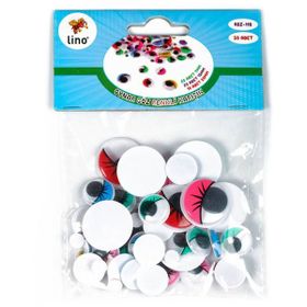 Lino RBZ-118 Karışık Renkli 50'li Oynar Göz