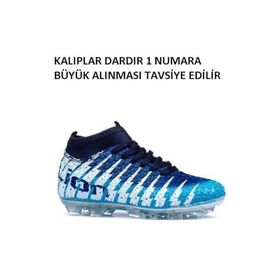 Lion 1453 Lacivert Mavi Krampon Halısaha Ayakkabası