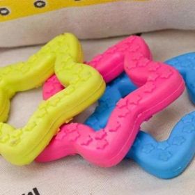 Lion Pet Yıldız Şekilli Pembe Köpek Oyuncağı
