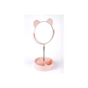 Lionesse 3306 Pembe Kulaklı Makyaj Aynası