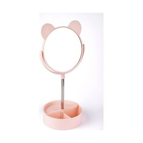 Lionesse 3306 Pembe Kulaklı Makyaj Aynası
