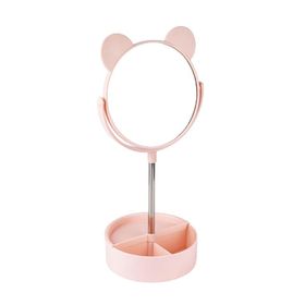 Lionesse 3306 Pembe Kulaklı Makyaj Aynası