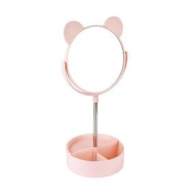 Lionesse 3306 Pembe Kulaklı Makyaj Aynası