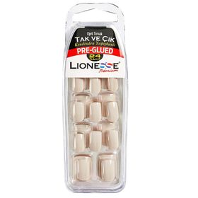 Lionesse 4414 Gri Pre-Glued Takma Tırnak