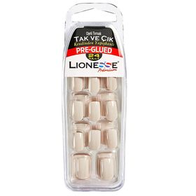Lionesse 4414 Gri Pre-Glued Takma Tırnak