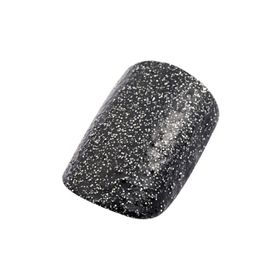 Lionesse 4432 Siyah Simli Glitter Seri Takma Tırnak