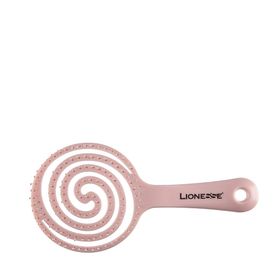 Lionesse 6458 Pembe Yuvarlak Maze Saç Fırçası