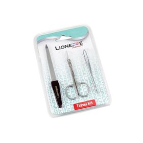 Lionesse 7912 Törpü - Makas - Cımbız Üçlü Kişisel Bakım Seti