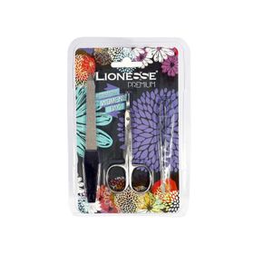 Lionesse 7912 Törpü - Makas - Cımbız Üçlü Kişisel Bakım Seti