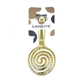 Lionesse 8592 Gold Metalik Yuvarlak Maze Saç Fırçası
