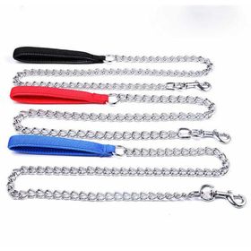 LionPets Soft 2.5 mm 120 cm Zincirli Köpek Sevk Tasması