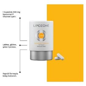 Lipozone Lipozomal C Vitamini 30 Kapsül