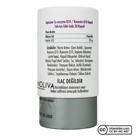 Lipozone Lipozomal Q10 30 Kapsül