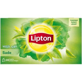 Lipton 20'li Bardak Poşet Sade Yeşil Çay