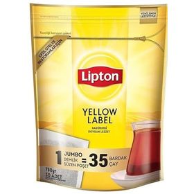 Lipton 30'lu Yellow Label Jumbo Demlik Poşet Çay