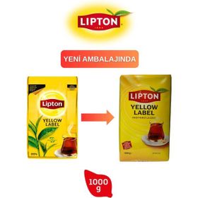 Lipton Yellow Label 1000 gr Yumuşak İçimli Dökme Siyah Çay
