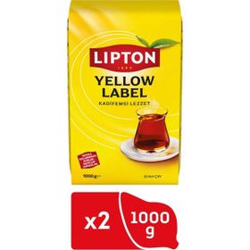 Lipton Yellow Label 1000 gr Yumuşak İçimli Dökme Siyah Çay