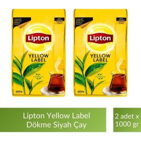 Lipton Yellow Label 1000 gr Yumuşak İçimli Dökme Siyah Çay