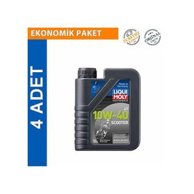 Liqui Moly 10W-40 4t Basic Scooter 1 L 4'lü Motosiklet Yağı