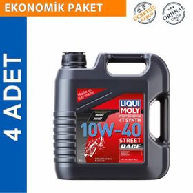 Liqui Moly 10W-40 4t Street Race 4 lt 4'lü Motosiklet Yağı