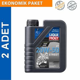 Liqui Moly 20w-50 4t Basic Street 1 Lt 2'li Motosiklet Yağı