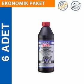 Liqui Moly Gl4+ 75w-90 1 lt 6'lı Sentetik Manuel Şanzıman Yağı
