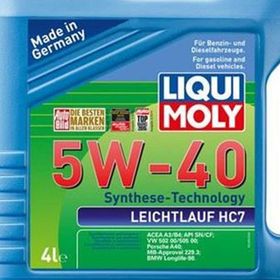 Liqui Moly Leichlauf HC7 5W40 4 L Motor Yağı