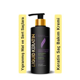 Liquid Keratin Düzleştirici Brezilya Fönü Keratin 125 ml Saç Bakım Kremi