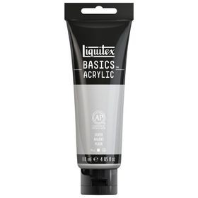 Liquitex 236 Basics Silver 118 ml Akrilik Boya
