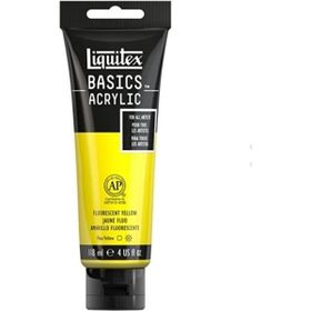 Liquitex 5738753 Basics Akrilik 118 ml Fluorescent Yellow N:981 Boya