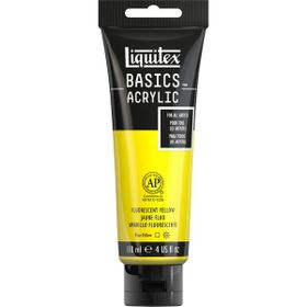 Liquitex 5738753 Basics Akrilik 118 ml Fluorescent Yellow N:981 Boya