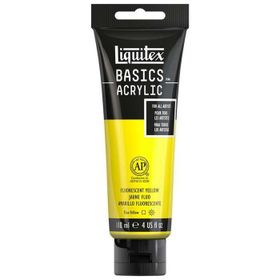 Liquitex 5738753 Basics Akrilik 118 ml Fluorescent Yellow N:981 Boya