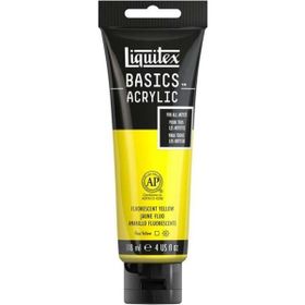 Liquitex 5738753 Basics Akrilik 118 ml Fluorescent Yellow N:981 Boya