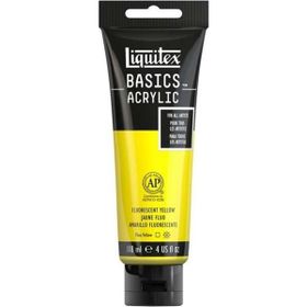 Liquitex 5738753 Basics Akrilik 118 ml Fluorescent Yellow N:981 Boya