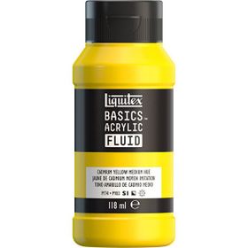 Liquitex Basics 118 ML Cadmium Yellow Medium Hue 830 Akrilik Boya