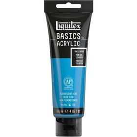 Liquitex Basics 118 ml N:984 Fluorescent Blue Akrilik Boya