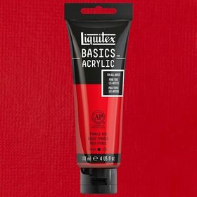 Liquitex Basics 118 ml Pyrrole Red 321 Akrilik Boya
