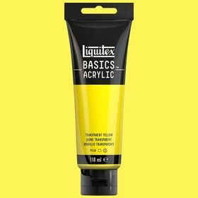 Liquitex Basics 118 ml Transparent Yellow 45 Akrilik Boya