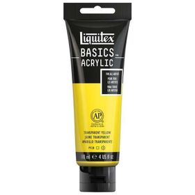 Liquitex Basics 118 ml Transparent Yellow 45 Akrilik Boya