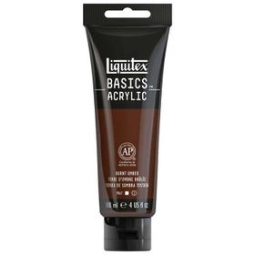 Liquitex Basics Burnt Umber 128 141033 118 ml Akrilik Boya